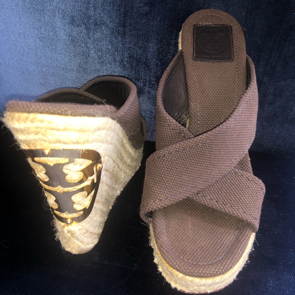 Tory Burch espadrille wedges